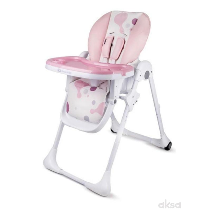 Kinderkraft hranilica Yummy Pink