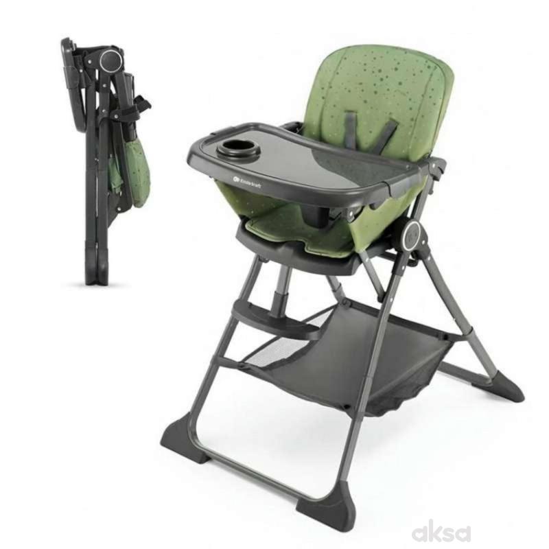 Kinderkraft hranilica Foldee Green