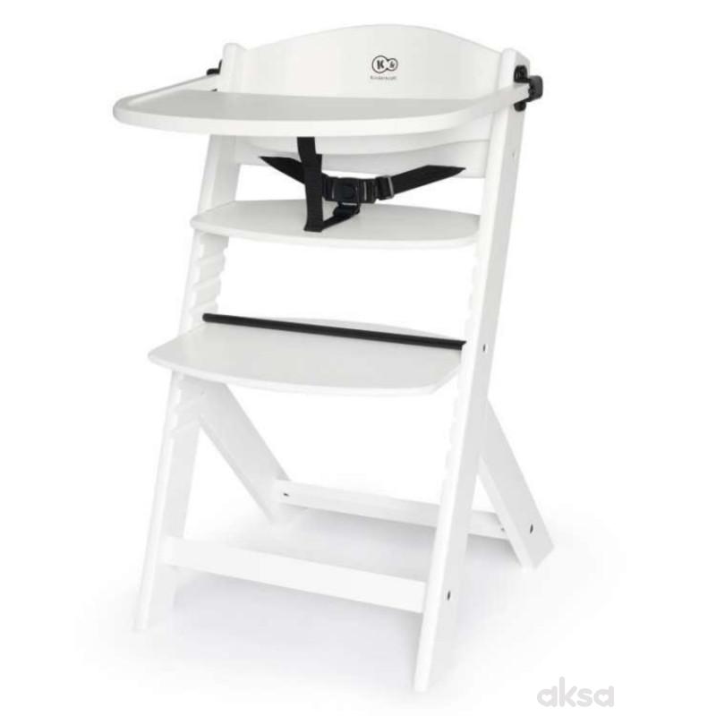 Kinderkraft hranilica Enock 2u1 Full White