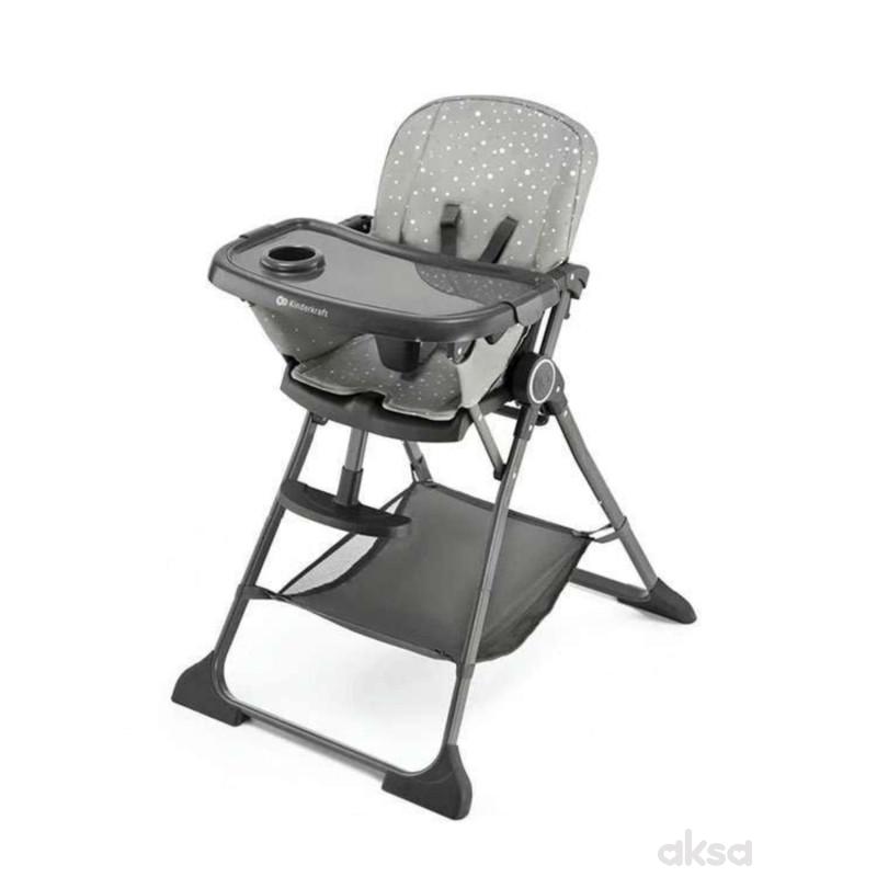 Kinderkraft hranilica Foldee Grey