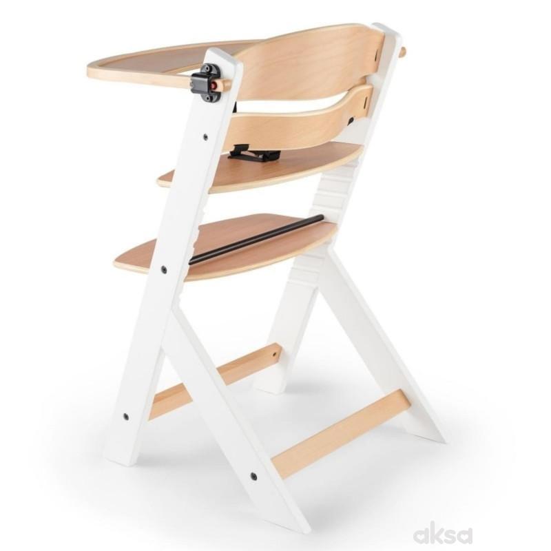 Kinderkraft hranilica Enock 2u1 Natur White