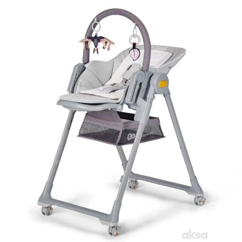 Kinderkraft hranilica Lastree Grey