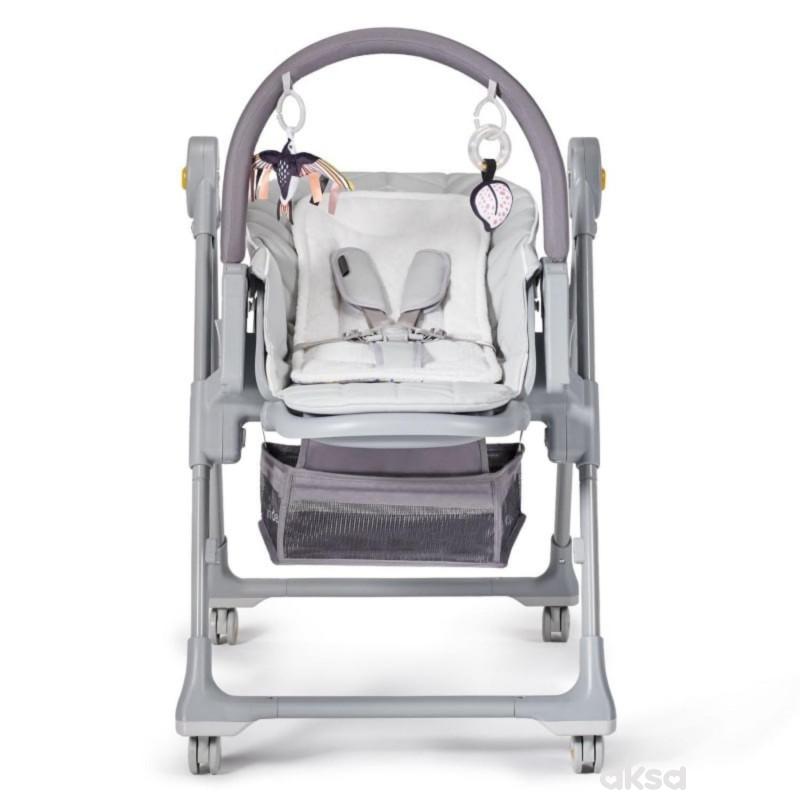 Kinderkraft hranilica Lastree Grey