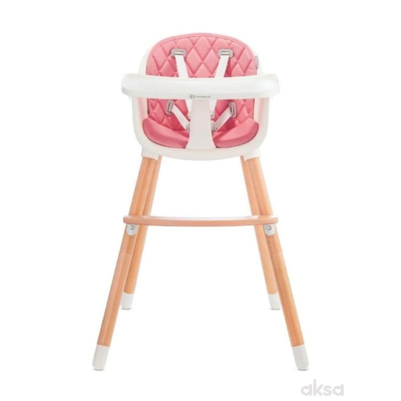 Kinderkraft hranilica Sienna 2u1 Pink