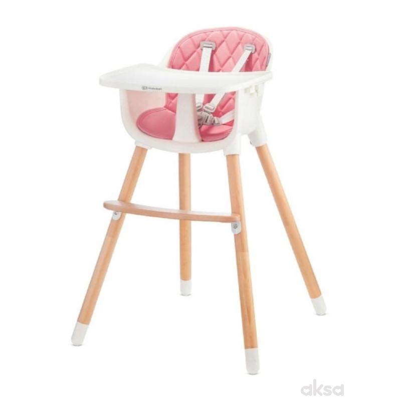 Kinderkraft hranilica Sienna 2u1 Pink