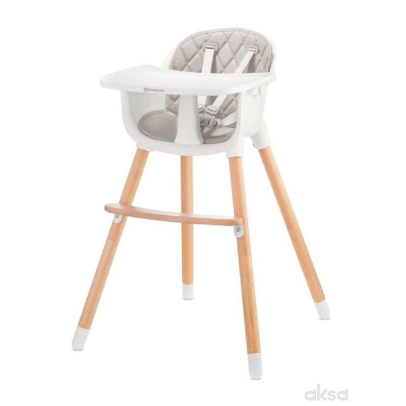 Kinderkraft hranilica Sienna 2u1 Grey