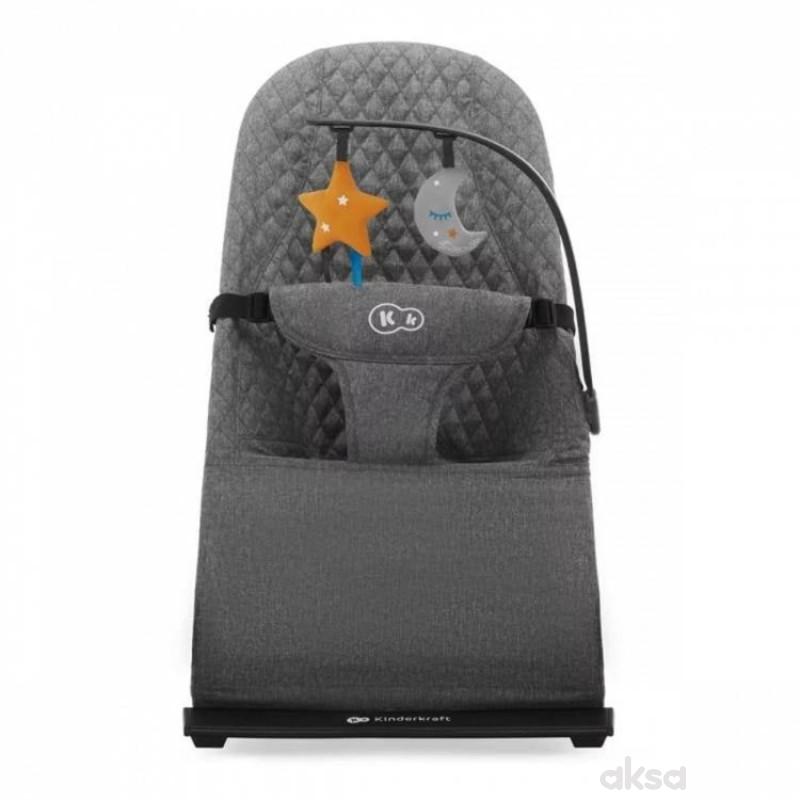 Kinderkraft ležaljka bouncer Mimi Grey 