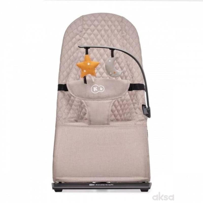Kinderkraft ležaljka bouncer Mimi Beige