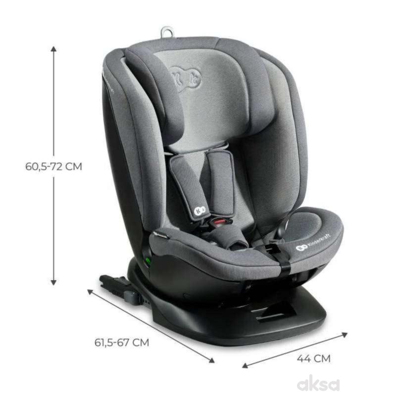 Kinderkraft a-s Xpedition2 (40-150cm) i-size Grey
