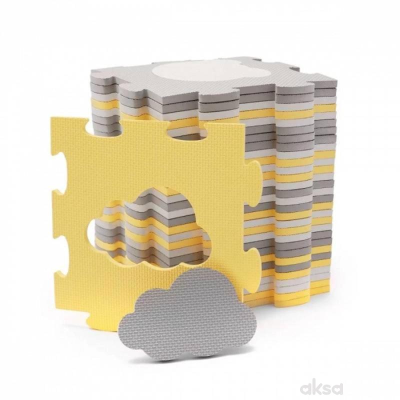 Kinderkraft podloga za igru 3d Luno Shapes Yellow