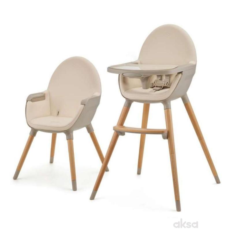 Kinderkraft hranilica 2u1 Fini2 Beige