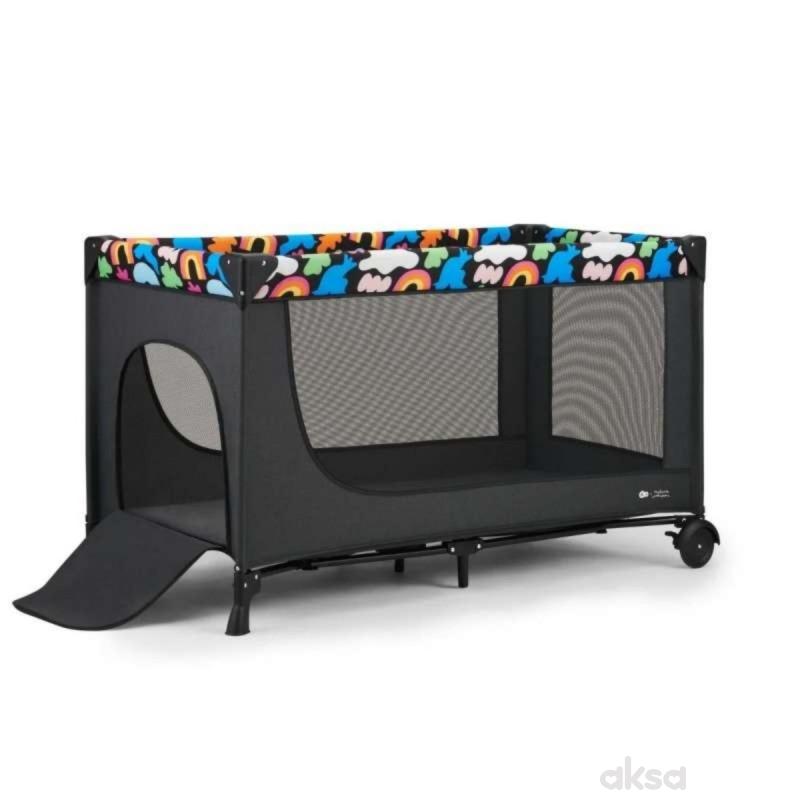 Kinderkraft prenosivi krevetac Joy 2 Happy Shapes