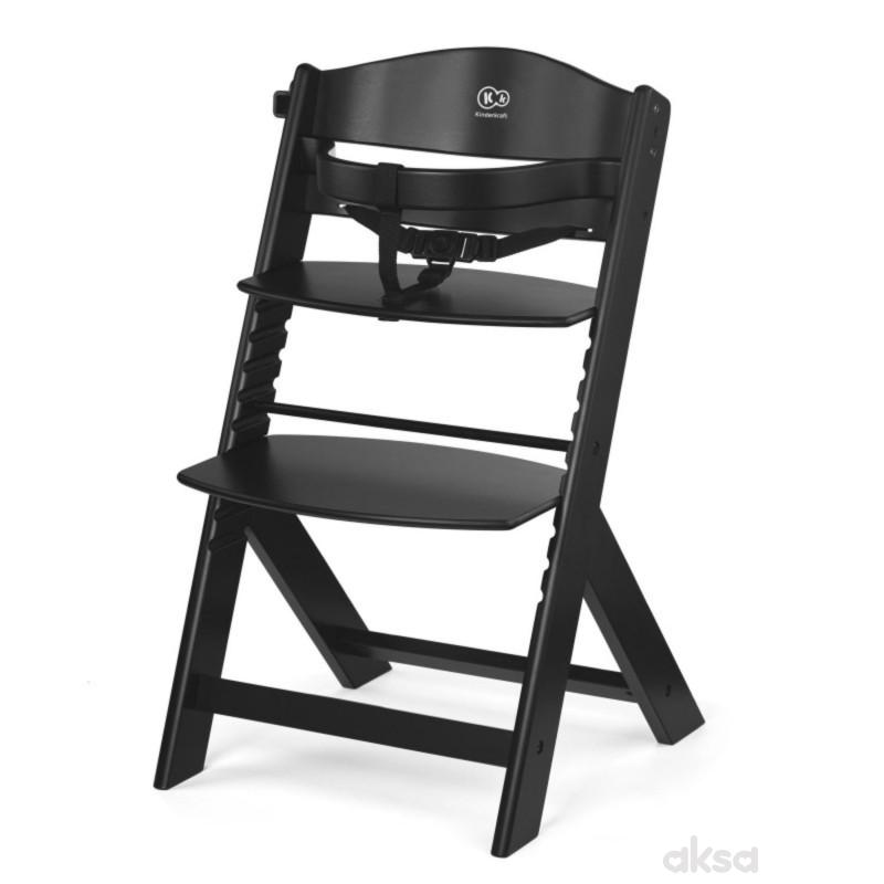 Kinderkraft hranilica Enock Black