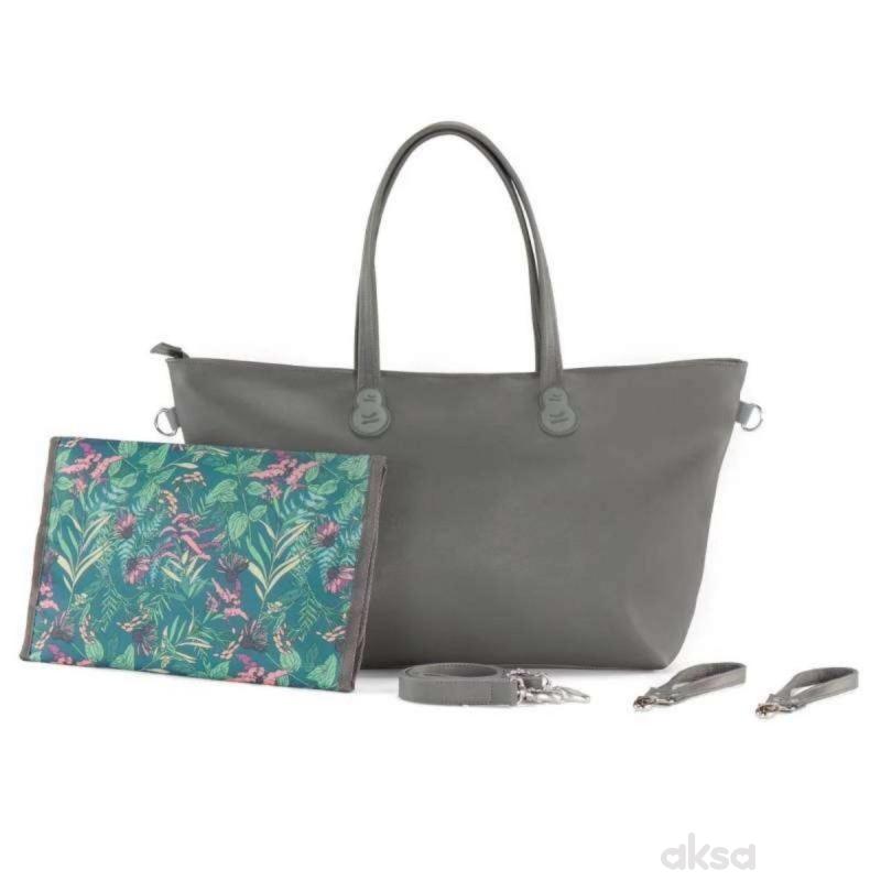 Kinderkraft torba za mame Treasurebag Dark Gray