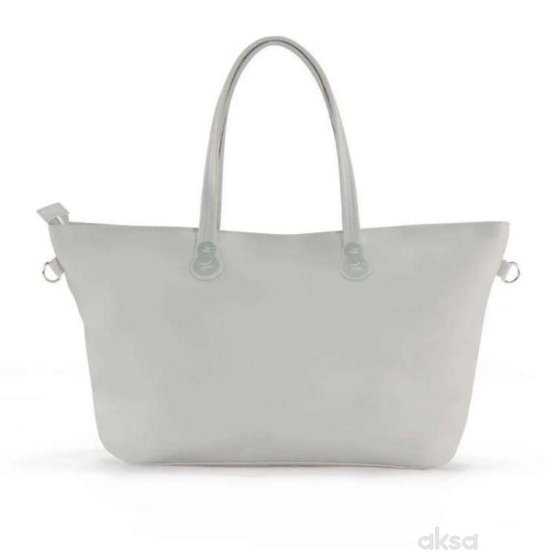 Kinderkraft torba za mame Treasurebag Light Gray