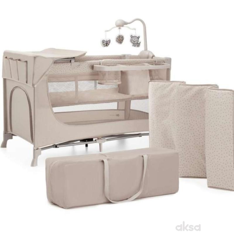 Kinderkraft prenosivi krevetac I dodaci Joy2 Beige