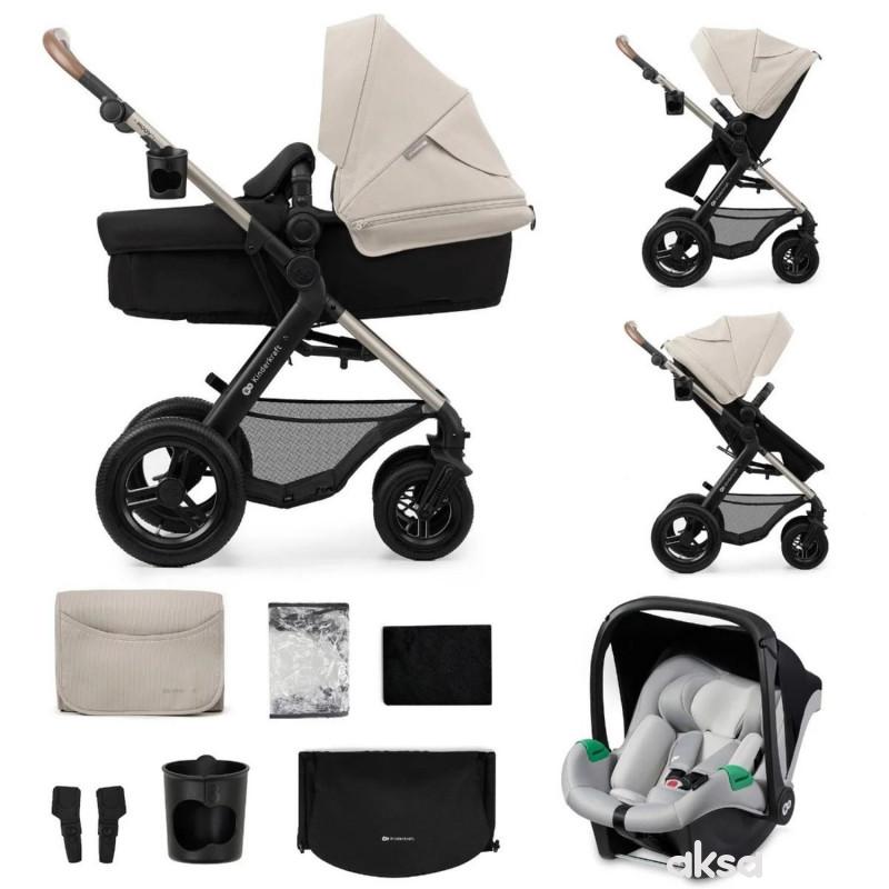 Kinderkraft trio sistem Moov 2 Siva