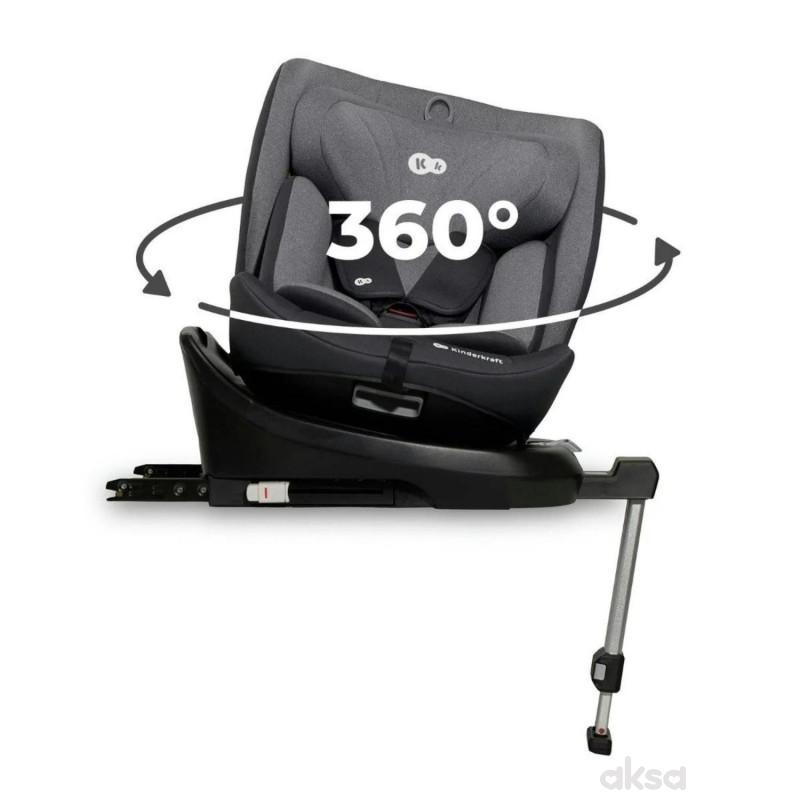 Kinderkraft a-s I-360 (40-150cm) i-size Gray