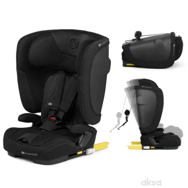 Kinderkraft a-s Fix2go (76-150cm) i-size Black
