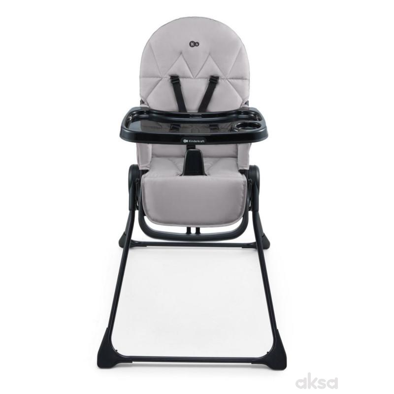 Kinderkraft hranilica Binci Grey