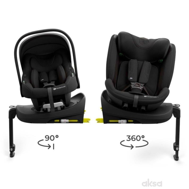 Kinderkraft a-s I-Lite,I-Fix Endura Safe+bazaBlack