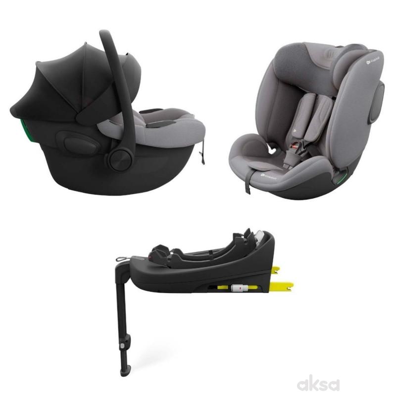 Kinderkraft a-s I-Lite,I-Fix Endura Safe+baza Grey