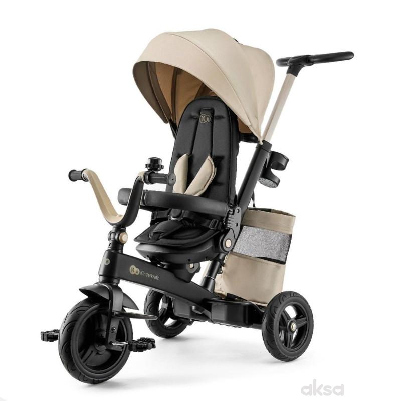 Kinderkraft tricikl Easy Twist 2u1 Beige