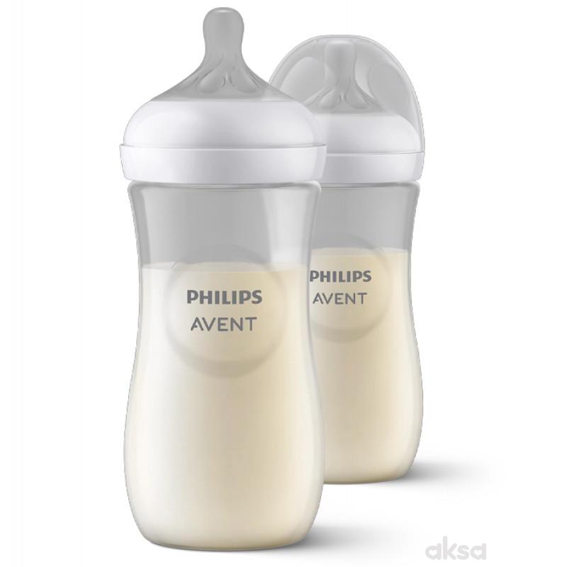 Avent flašica natural resposne 330ml duopack 