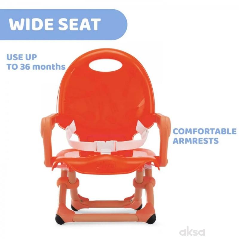 Chicco hranilica Pocket Snack, Poppy red