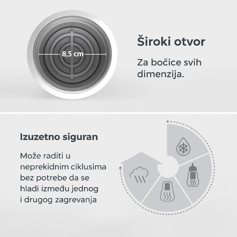 Nuvita brzi digitalni grejač i sterilizator flašic