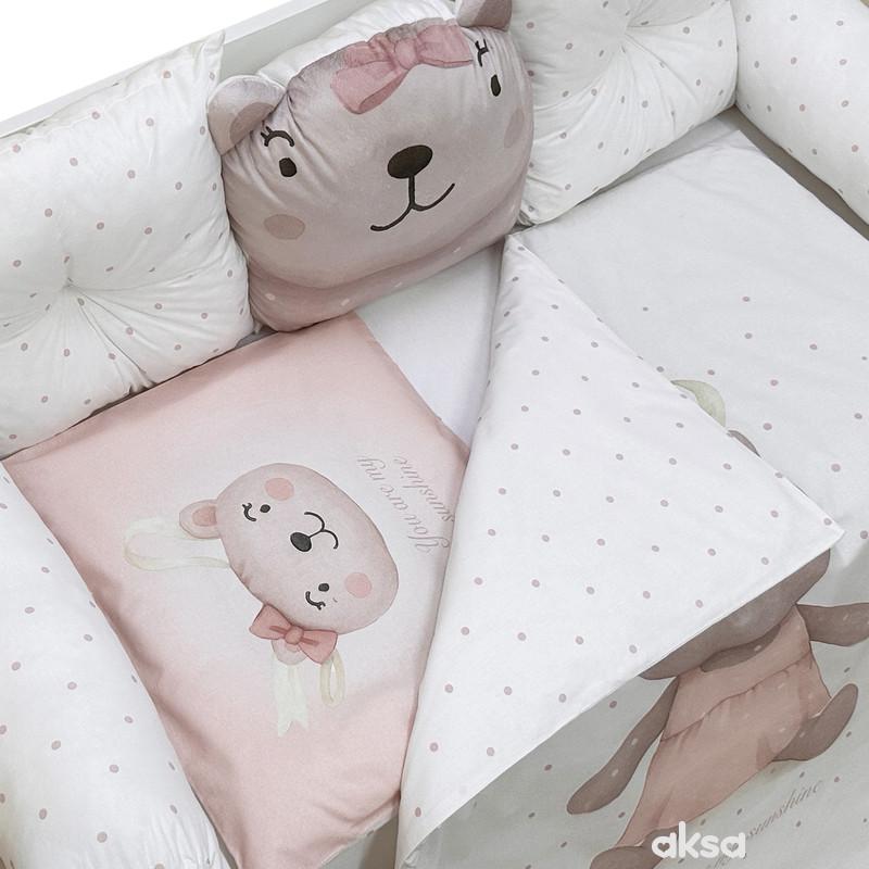 Lillo&Pippo punjena posteljina „Slatki snovi“ 