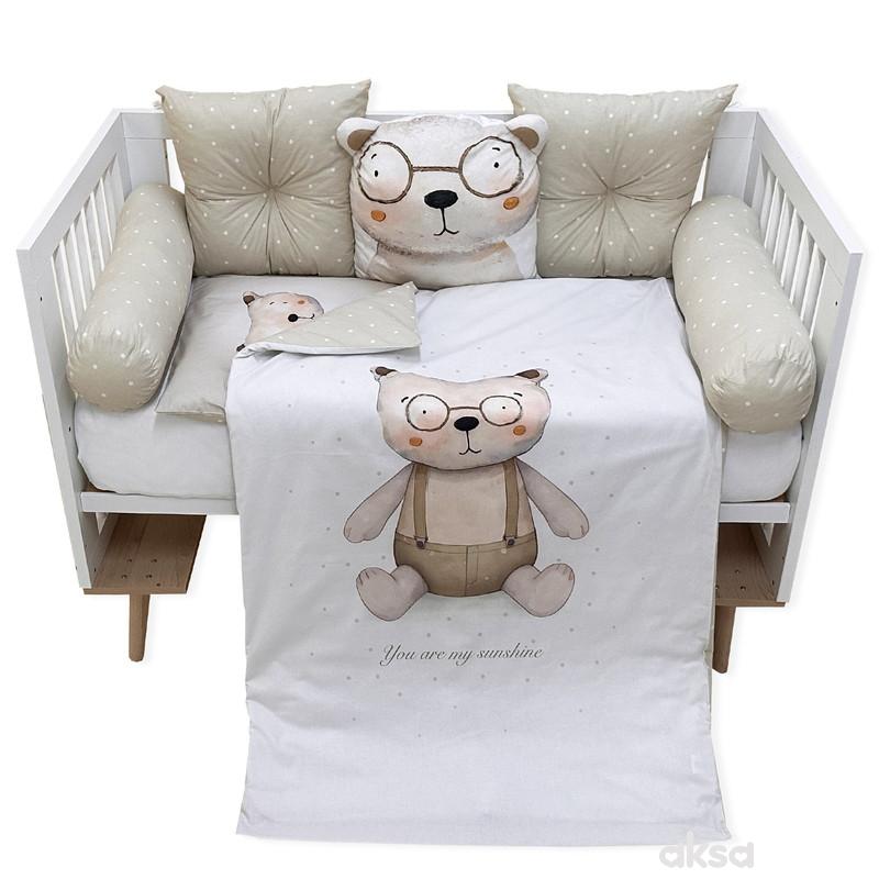 Lillo&Pippo punjena posteljina „Slatki snovi“ 