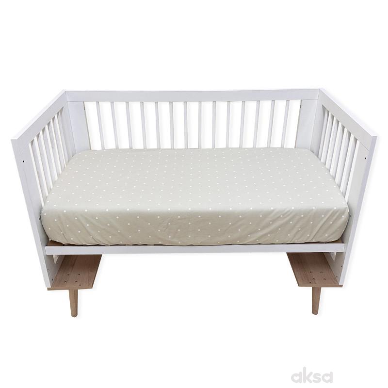 Lillo&Pippo čaršav-lastiš „Slatki snovi“ 60x120cm 