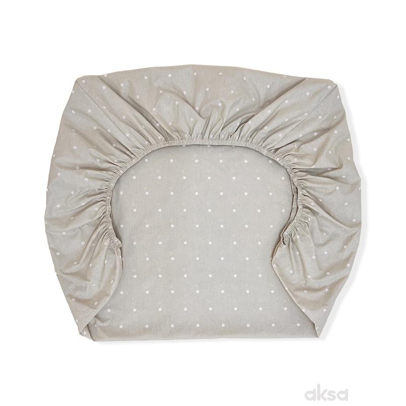 Lillo&Pippo čaršav-lastiš „Slatki snovi“ 60x120cm 