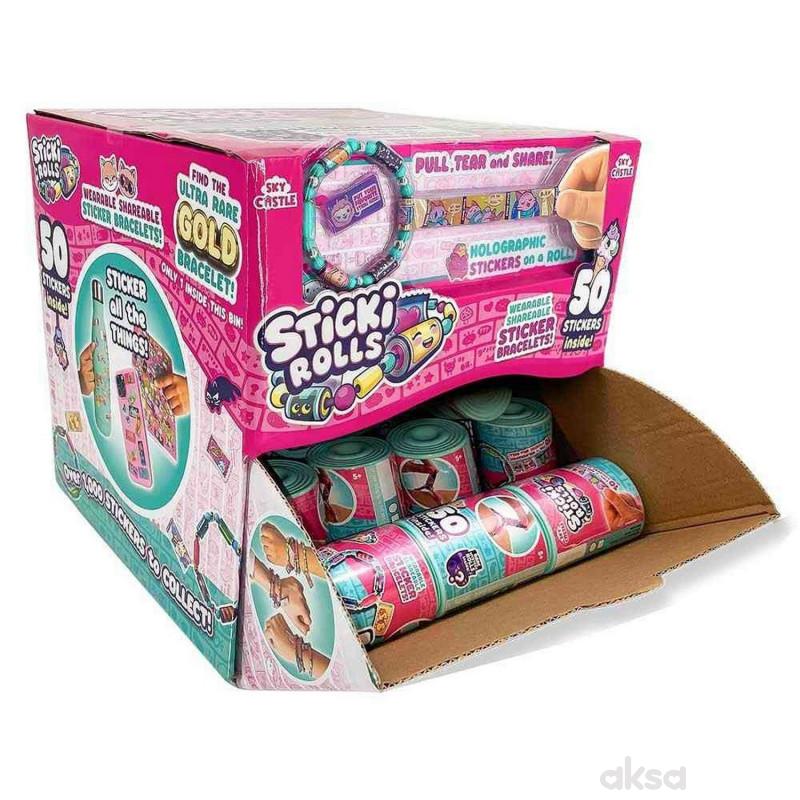 Sticki rolls gravity bin set