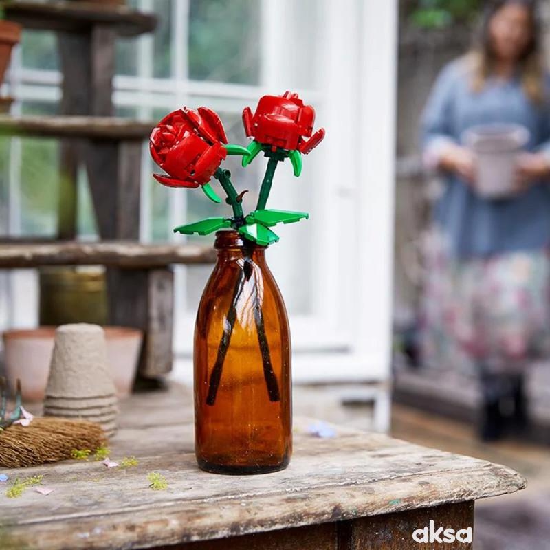 Lego art flowers roses 