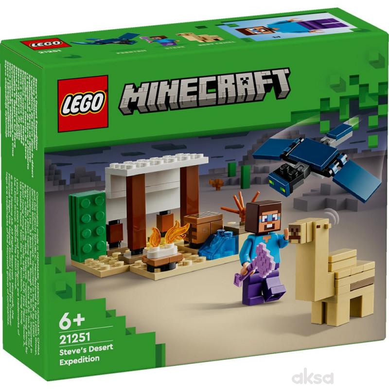 Lego minecraft steves desert expedition 