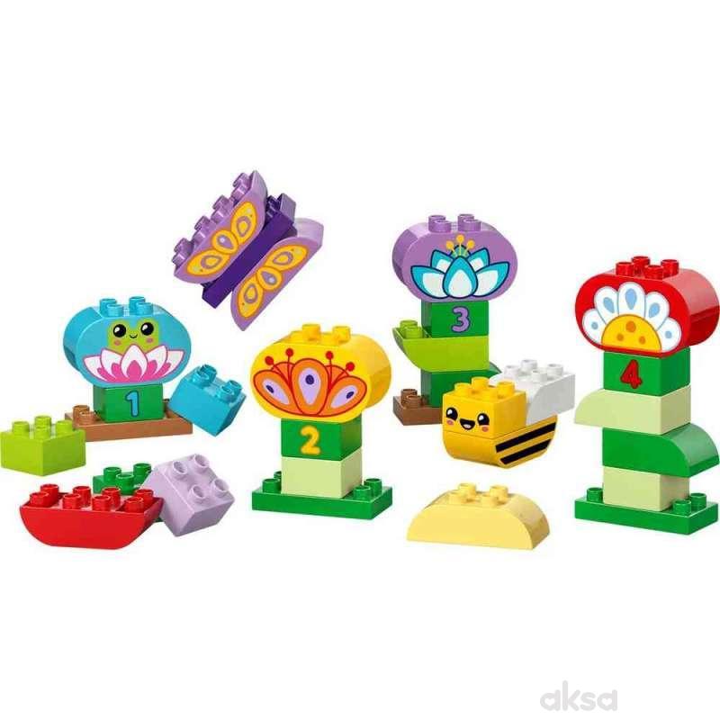 Lego duplo town creative garden  and  flowers 