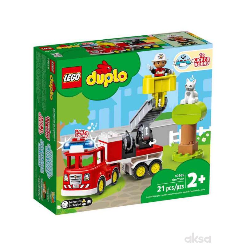 Lego duplo town fire truck 