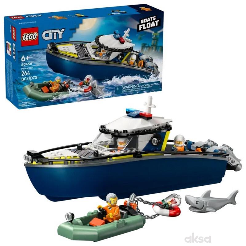 Lego city police boat chase 