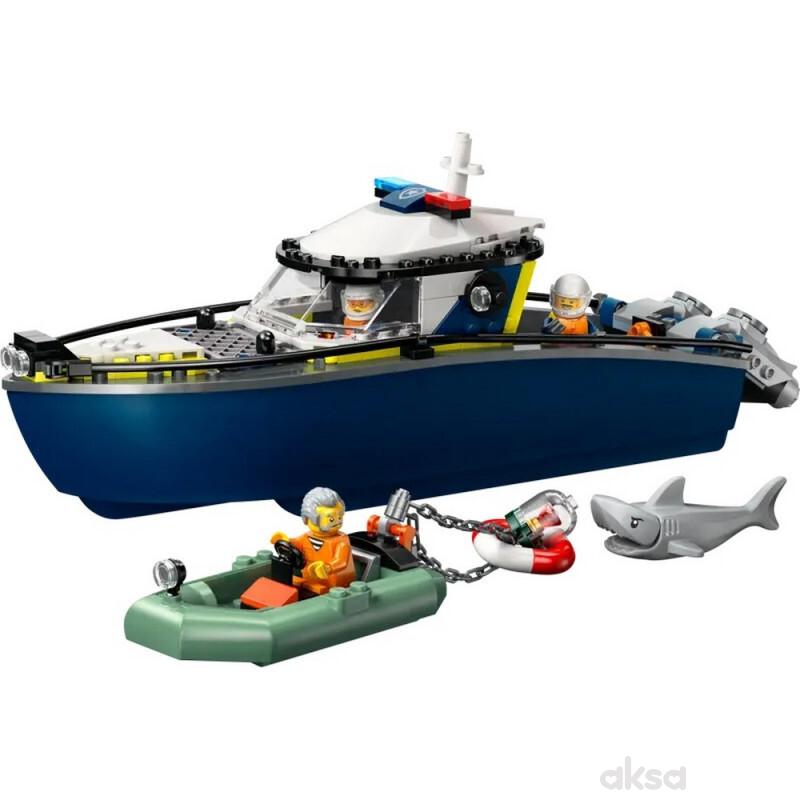 Lego city police boat chase 