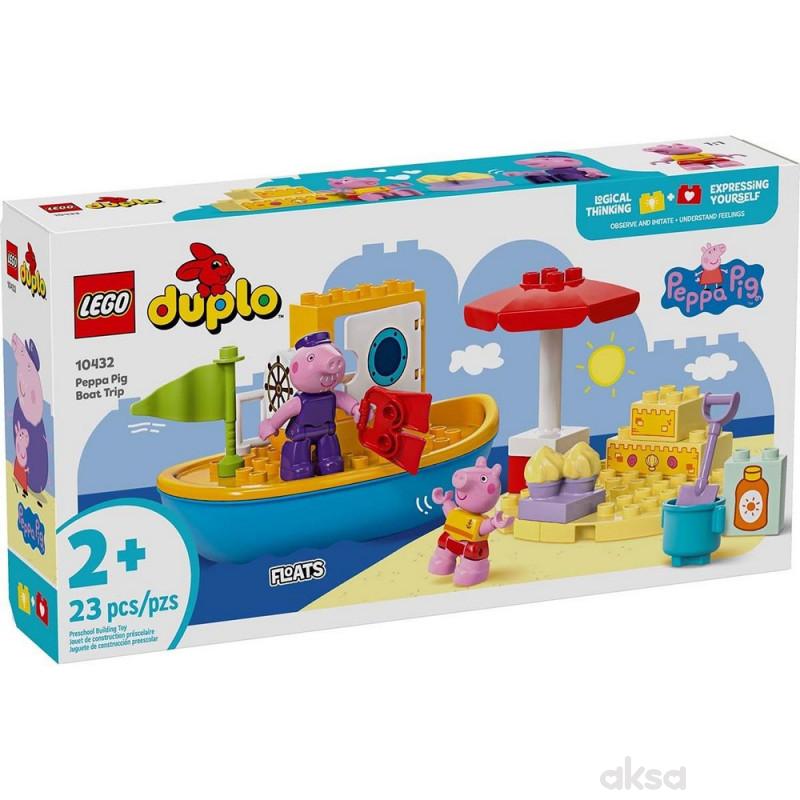 Lego duplo peppa pig boat trip