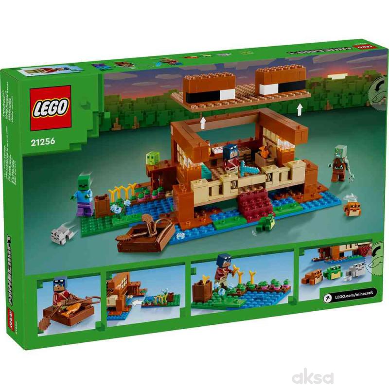Lego minecraft the frog house 