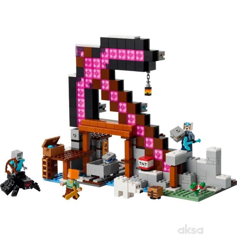 Lego minecraft the pickaxe mine 