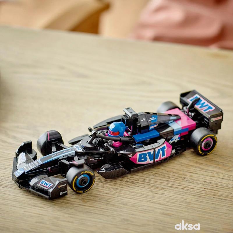 Lego speed champions bwt alpine f1 team race car