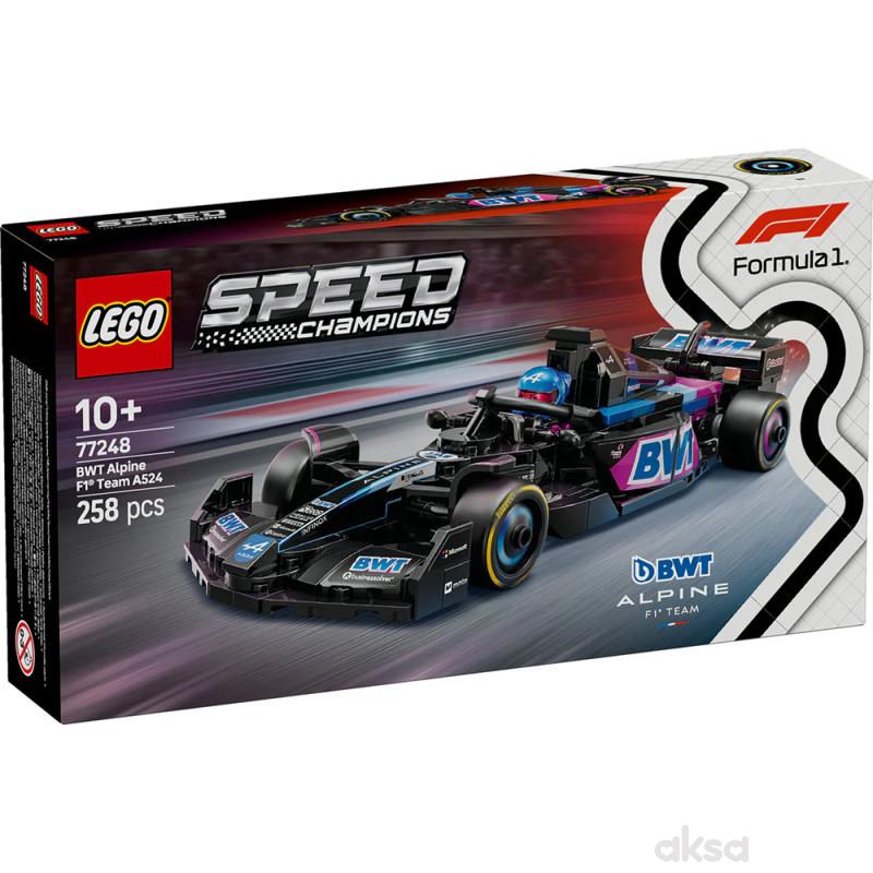 Lego speed champions bwt alpine f1 team race car