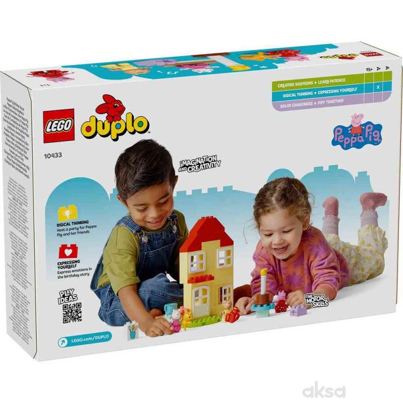 Lego duplo peppa pig birthday house 