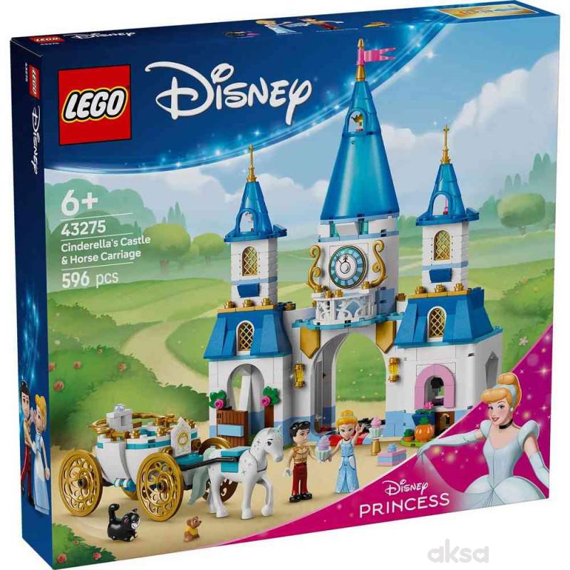 Lego disney princess cinderella castle & horse 
