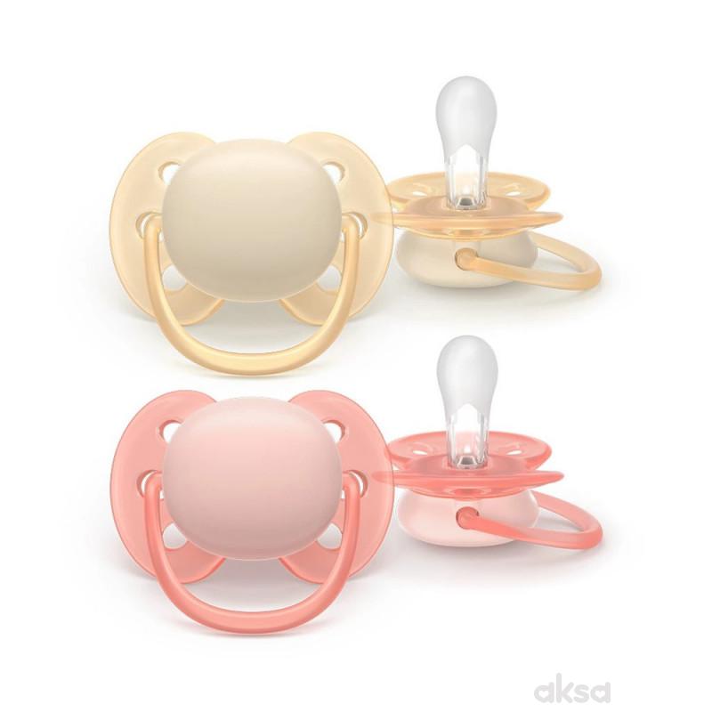 Avent varalica soft coral/yellow 0-6m 2kom 