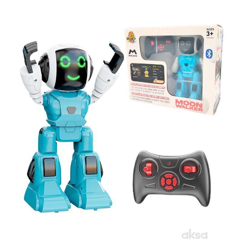 Robot moonwalker plavi 